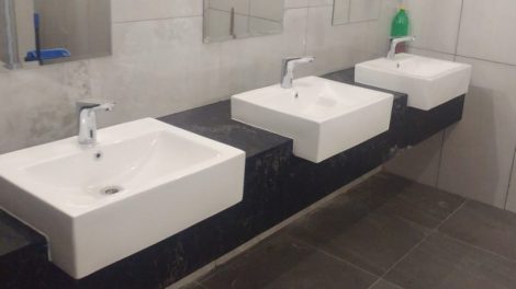 New Washbasins Rynfield Terrance Shopping Centre